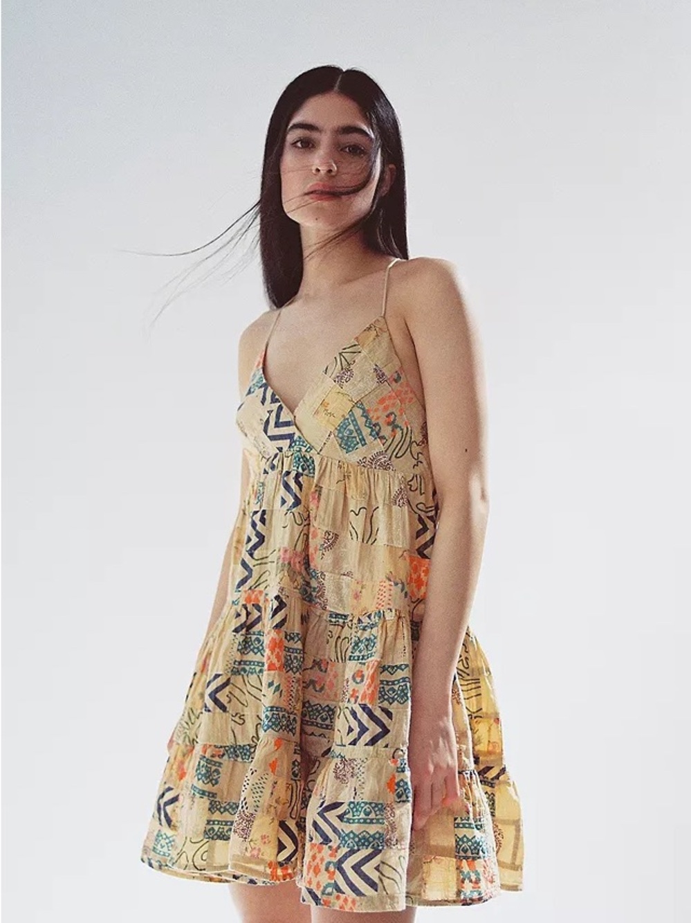 Urban Outfitters Patchwork Fieldstone Dress